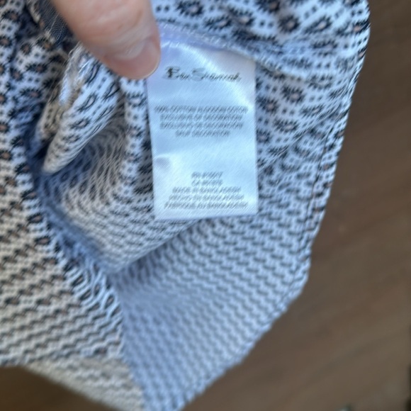 NWT Ben Sherman Boys Blue and White Casual Button Down Shirt size 18 - Picture 5 of 6